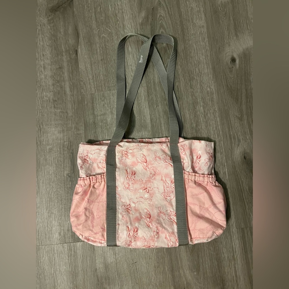 Pink ballet bag